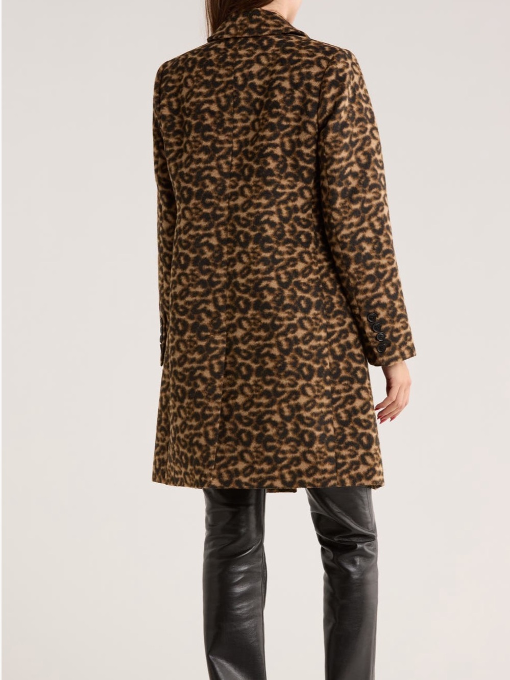 Michael Kors Cheetah Print Coat NWT - Picture 4 of 10